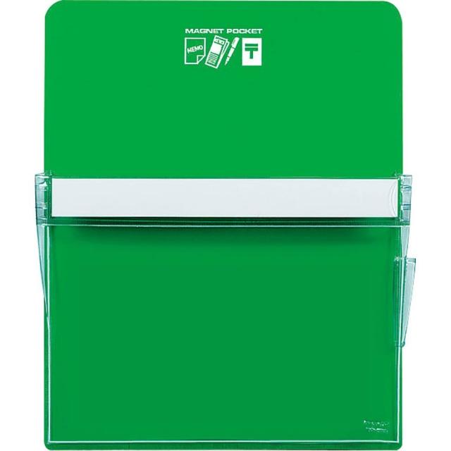 （まとめ買い）コクヨ マグネットポケット 約205枚 A4用紙 緑 マク-500NG 〔3個セット〕 【北海道・沖縄・離島配送不可】