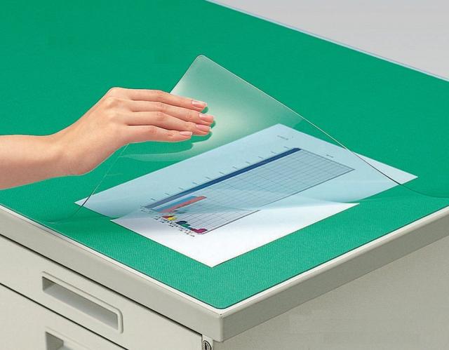 コクヨ デスクマット 軟質(塩化ビニル) 下敷き付 1187×787 マ-228 【北海道・沖縄・離島配送不可】