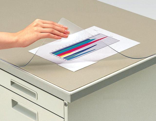 コクヨ デスクマット 軟質(塩化ビニル) 非転写 下敷き付 1587×787 マ-468M 【北海道・沖縄・離島配送不可】