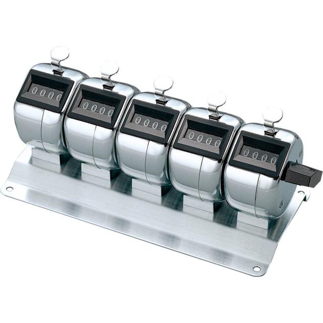 （まとめ買い）コクヨ 数取器 5連式 CL-205 〔×3〕の通販は