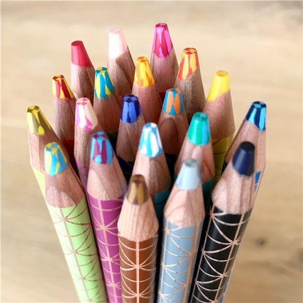 （まとめ買い）コクヨ 色鉛筆 DUAL COLOR 20色セット KE-SP14 〔×3〕 【北海道・沖縄・離島配送不可】_2