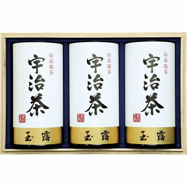 【ギフト】宇治茶詰合せ(伝承銘茶)木箱入 L-Bの通販は