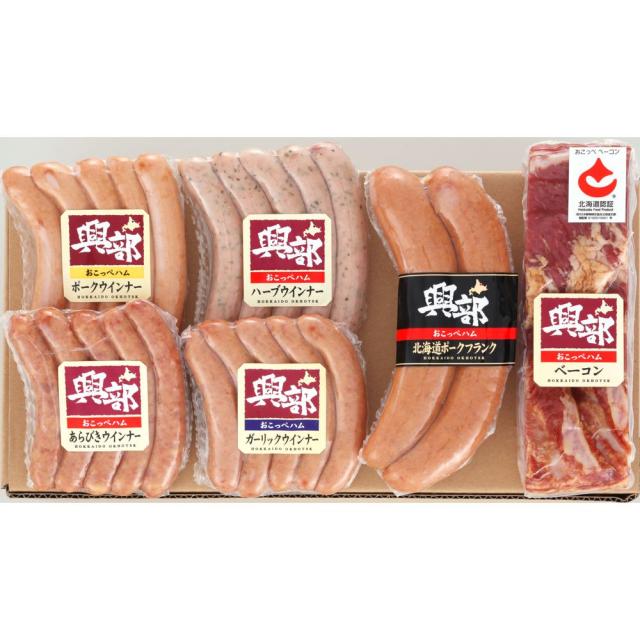 【グルメギフト】興部ハム 北海道 興部(おこっぺ)ハムギフトの通販は 5,515円