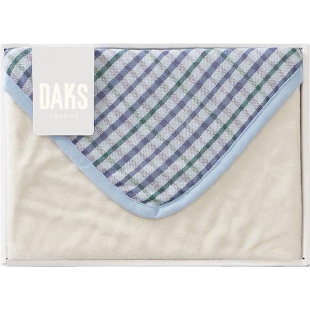 【ギフト】ダックス シール織/ガーゼ リバーシブル綿ひざ掛け B-B 【北海道・沖縄・離島配送不可】の通販は