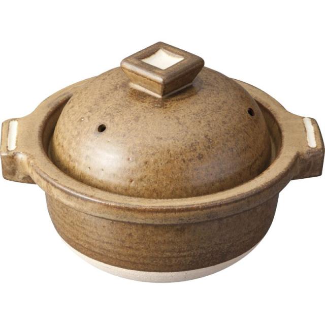 【ギフト】信楽焼 Hangout ごはん鍋(1合用) 【北海道・沖縄・離島配送不可】の通販は