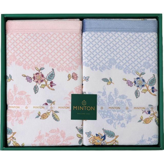 【ギフト】ミントン ソフトコットンケット2P 【北海道・沖縄・離島配送不可】