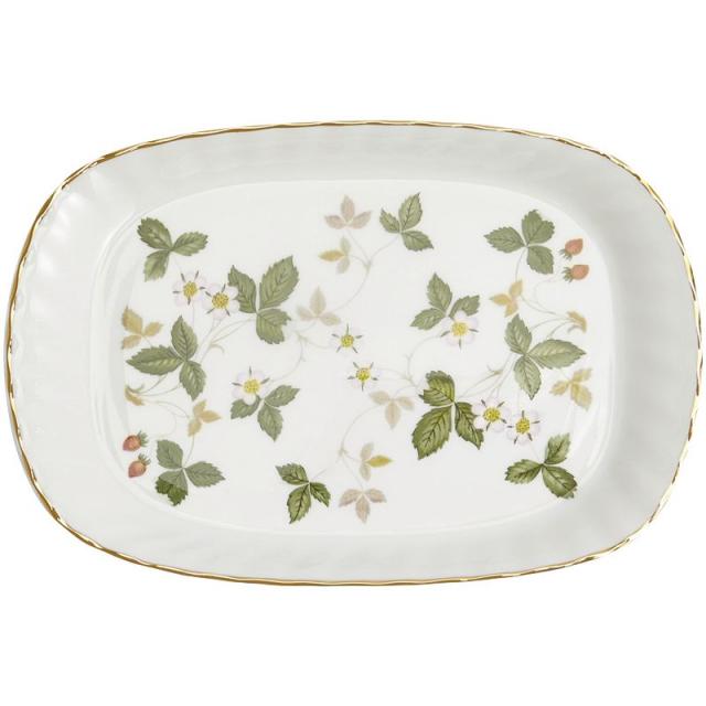 【ギフト】ウェッジウッド ワイルド ストロベリー スパイラルトレイ 【北海道・沖縄・離島配送不可】