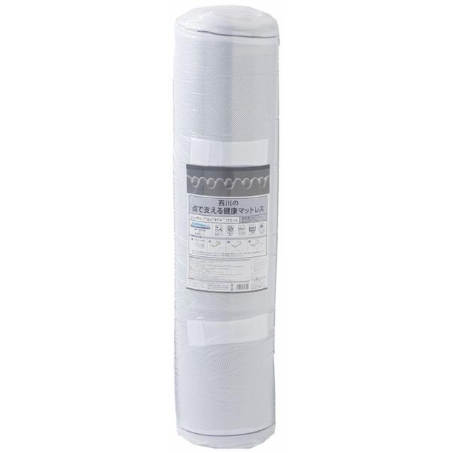 西川 点で支えるマットレス（丸巻きタイプ） 新品西川 点で支えるマットレス 丸巻きタイプ HC08308551／シングル