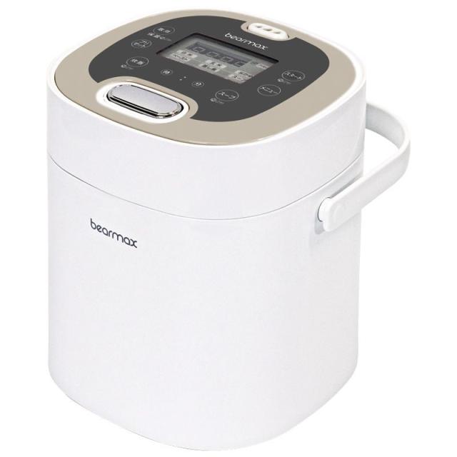 【ギフト】ベアーマックス マルチ・ライスクッカー(2.5合炊) ホワイト MC-107W 【北海道・沖縄・離島配送不可】