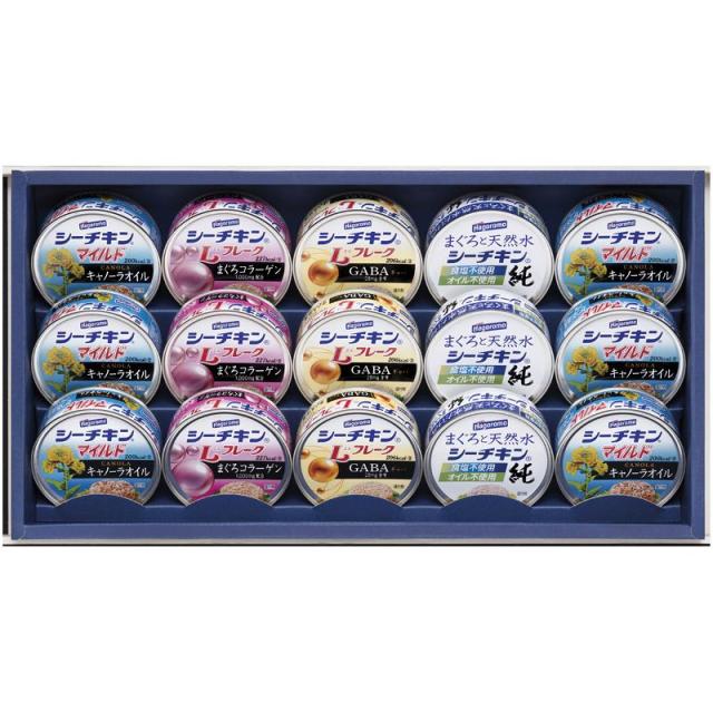 【ギフト】はごろもフーズ シーチキンギフト C-F 【北海道・沖縄・離島配送不可】の通販は 6,791円