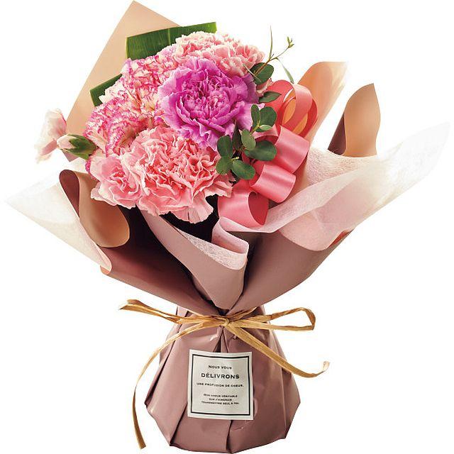 【ギフト】スタンディングブーケ ピンク 【北海道・沖縄・離島配送不可】の通販は 5,137円