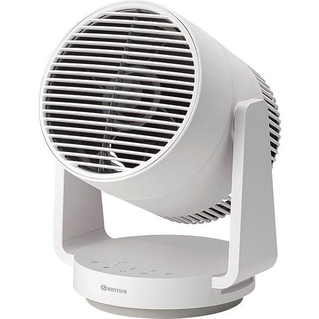 【ギフト】リズム シルキーウインドサーキュレーター ライトグレー 9ZFA39RH08 【北海道・沖縄・離島配送不可】