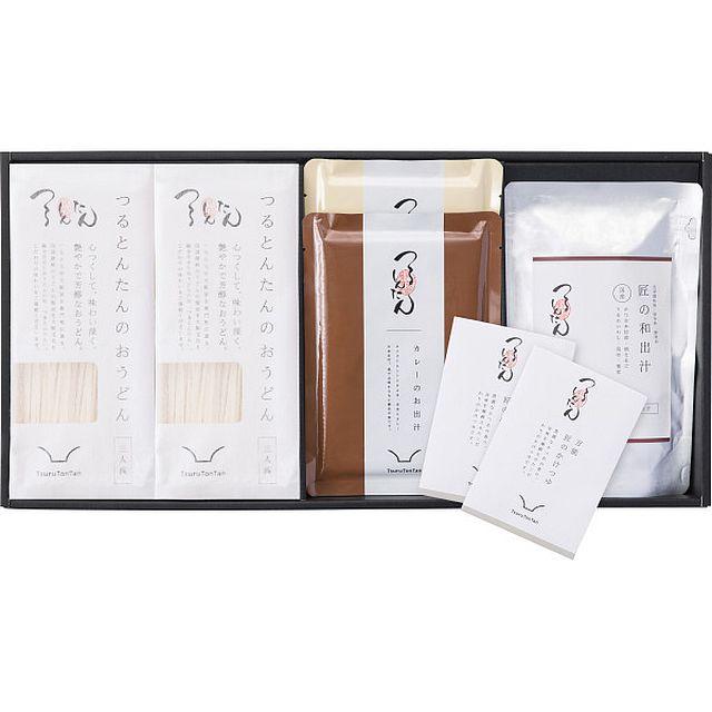 【ギフト】つるとんたん 和出汁とかけ・カレー・クリームのおうどん(6人前) 【北海道・沖縄・離島配送不可】の通販は 7,211円