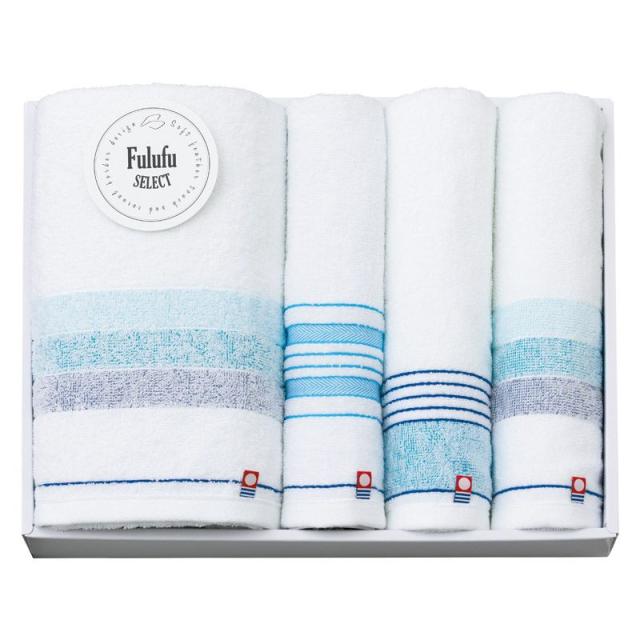 【ギフト】今治 Fulufu SELECT(フルフセレクト) タオルセット 【北海道・沖縄・離島配送不可】