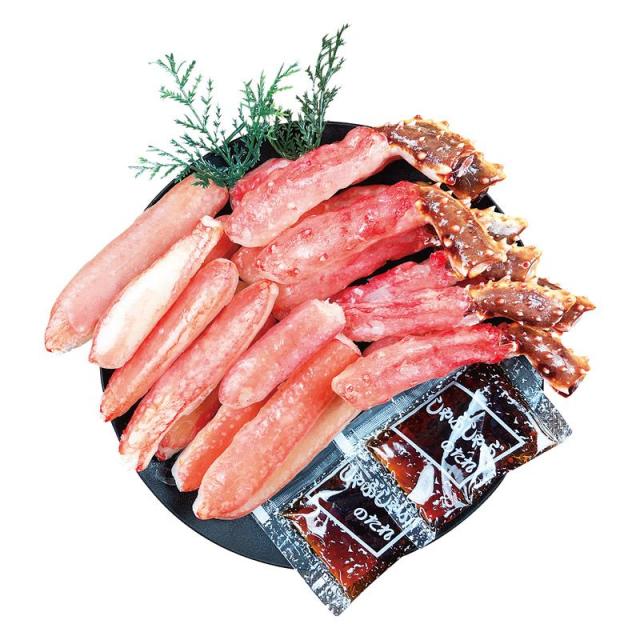 【ギフト】小樽海洋水産 タラバ・ズワイのかにしゃぶ食べくらべ 【北海道・沖縄・離島配送不可】