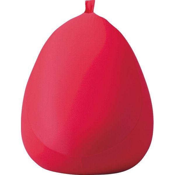 【ギフト】MOGU フィットチェア レッド 【全国配送可】
