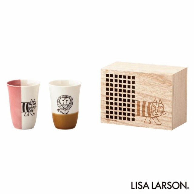 Lisa Larson リサラーソン ポ プラーツ 木箱入フリーカップセット Ll70 22shの通販はau Pay マーケット フジックス