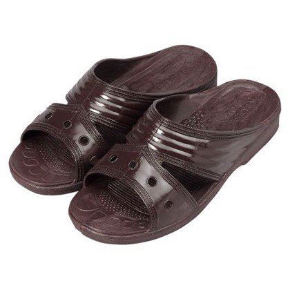 （まとめ買い）オーミケンシ フィッティングサンダル ダークワイン 10足組 12800030 〔×2〕 【北海道・沖縄・離島配送不可】