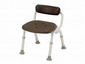 パナソニックエイジフリー シャワーチェア[ユクリア]コンパクト腰当付おりたたみN モカブラウン PN-L40921BR 【北海道・沖縄・離島配送不可】
