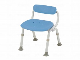 パナソニックエイジフリー シャワーチェア[ユクリア]コンパクト腰当付おりたたみN ブルー PN-L40921A 【北海道・沖縄・離島配送不可】