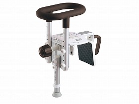 パナソニックエイジフリー 入浴グリップ[ユクリア]UB専用コンパクト脚付ショート S モカブラウン 200 PN-L12314BR 【北海道・沖縄・離島配送不可】