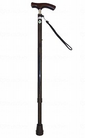 光華 スリムネック伸縮杖 ベーシックタイプ ブラックラメ B060-608D-BKP 【北海道・沖縄・離島配送不可】