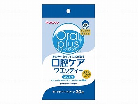 アサヒグループ食品 オーラルプラス口腔ケアウェッティー 30枚 30枚入 172457 【北海道・沖縄・離島配送不可】