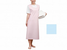 大阪エンゼル 入浴介助エプロン(マジックタイプ) サックス M 6012の通販は