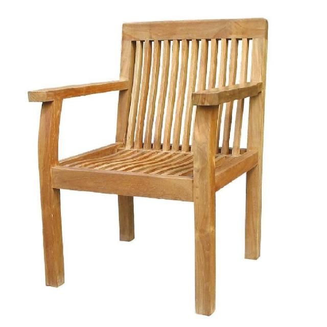 ジャービス商事　ガーデンチェア　天然木無垢材　パブリックチェア　36334　木製の通販は