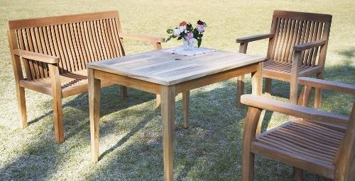 ジャービス商事　ガーデンチェア　天然木無垢材　パブリックチェア　36334　木製の通販は