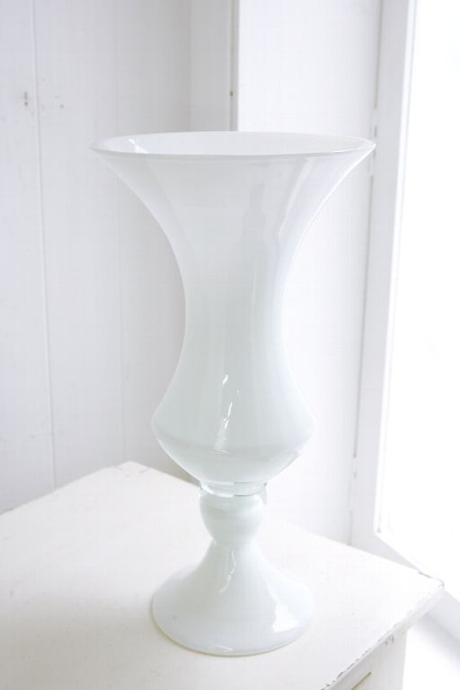COVENT GARDEN ホワイト・カップベース 花瓶 L IY-38の通販はau PAY 
