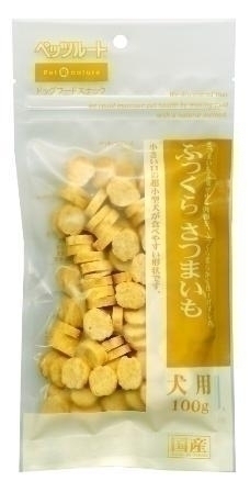 （まとめ買い）ペッツルート ふっくらさつまいも 100g 犬用 〔×15〕の通販は