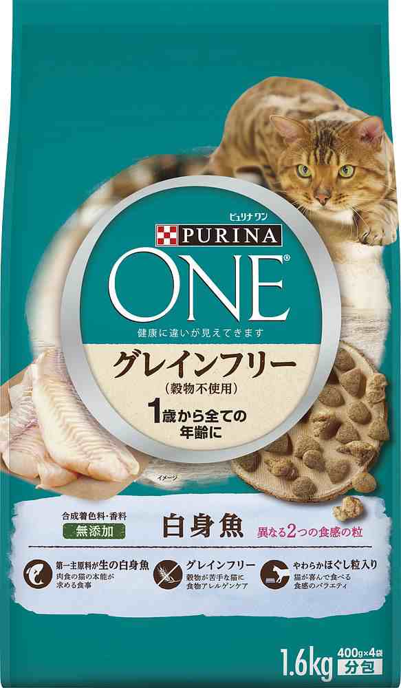 まとめ買い）ネスレ ピュリナワン キャット 1歳から全ての年齢に