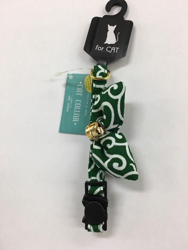 神戸工房 唐草 首輪 M 緑 神戸工房] 唐草 首輪 M 緑 | ペット用品・ペットフードの卸売・仕入は