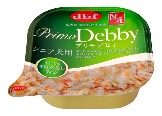 （まとめ買い）デビフペット プリモデビィ シニア犬用 ササミ&すりおろし野菜 95g 犬用フード 〔×24〕の通販は