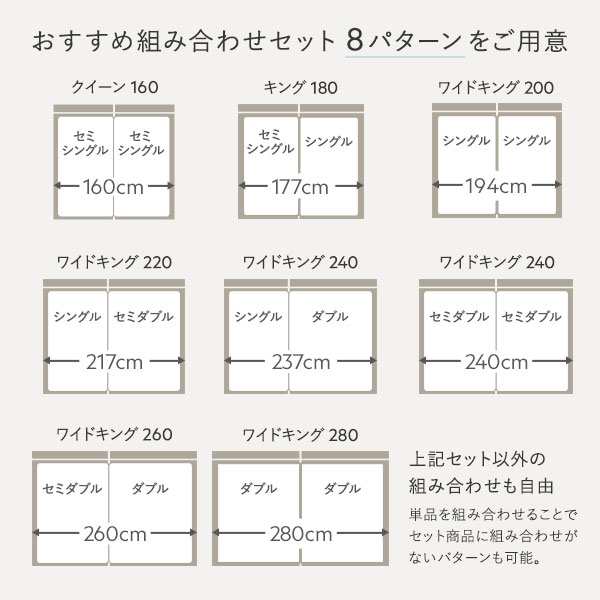 ベッド セミダブル 2層ポケットコイルマットレス付き ブラック 高さ調整 棚付 コンセント すのこ 木製の通販はau PAY マーケット -  フジックス | au PAY マーケット－通販サイト