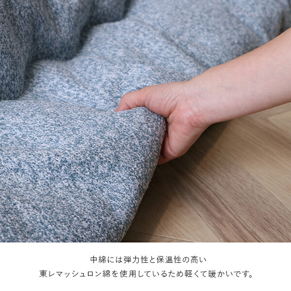 こたつ布団 薄掛 プレーン NV ネイビー 約200×250cm 【北海道・沖縄・離島配送不可】_3