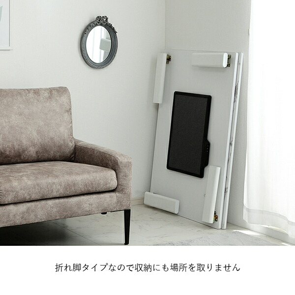 こたつ台 大理石調 韓国インテリア ホワイトインテリア オールシーズン こたつ 大理石 約75×105cm 【北海道・沖縄・離島配送不可】_8