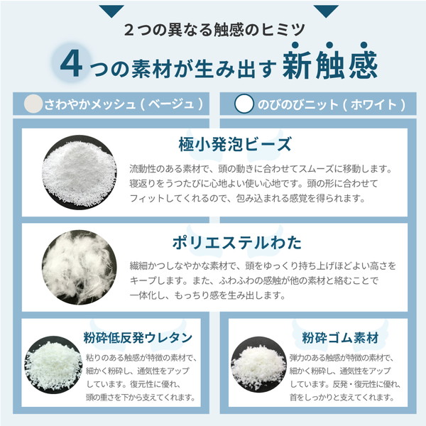 天使のおやすみ枕〜ダブルウィング〜 専用カバー付き クラウドグレー 【北海道・沖縄・離島配送不可】_4