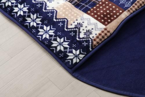 こたつ布団 長方形 大判 省スぺース ノルディック レッド 約190×280cm 【北海道・沖縄・離島配送不可】_16