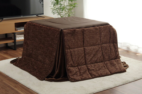 ハイタイプ こたつ布団 長方形 洗える お手入れ簡単 ブラウン 約235×295cm 【北海道・沖縄・離島配送不可】_18