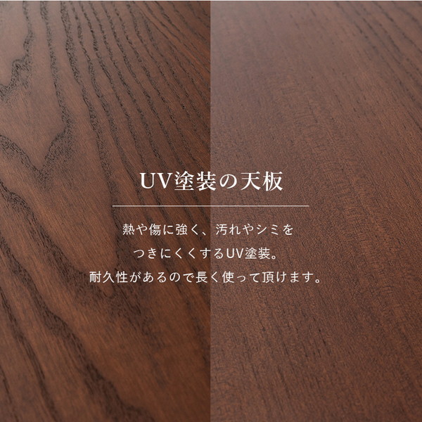 ダイニングコタツ6点セット(テーブル×1、イス×4脚、こたつ布団×1) 約幅135cm ブラウン 組立品 【北海道・沖縄・離島配送不可】_6