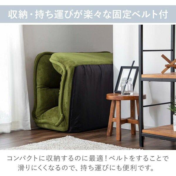 【アウトレット】収納簡単低反発もこもこ座椅子 肘なしワイド　グレー NEW収納簡単低反発もこもこ座椅子＜1人掛け・リクライニング