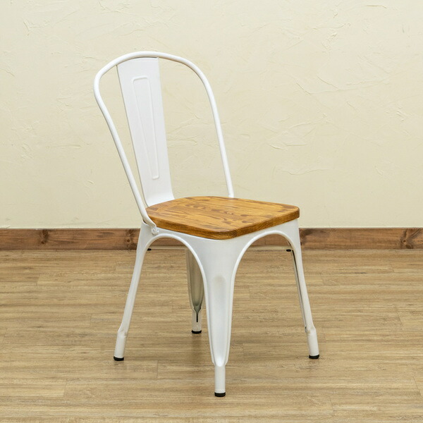 ヴィンテージチェア 2脚セット モスグリーン 完成品 スタッキング可