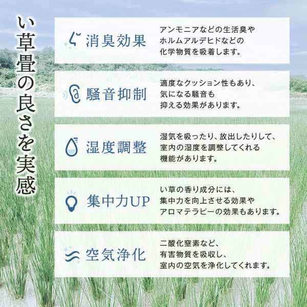 畳マット キング 約180×200×1.1cm い草 100％ 目積織 生成り 折りたたみ 軽量 コンパクト 4つ折り 畳マットレス リビングの通販は