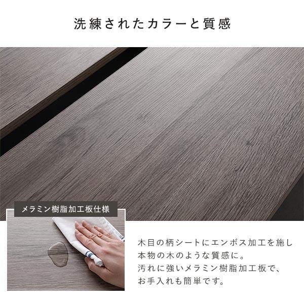 ローベッド ステージ無しタイプ キング 幅180cm ボンネルコイルマットレス付 ナチュラル フロアベッド 【北海道・沖縄・離島配送不可】_5