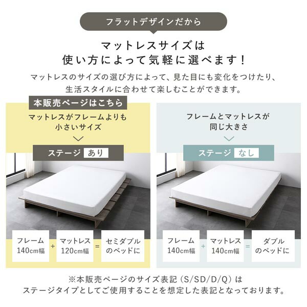 ステージベッド ステージタイプ シングル 2層ポケットコイルマットレス付き ナチュラル 〔ベッドフレーム：シングル/2層ポケットコイルマットレス：シングル〕 コンセント付き 組立品 【北海道・沖縄・離島配送不可】