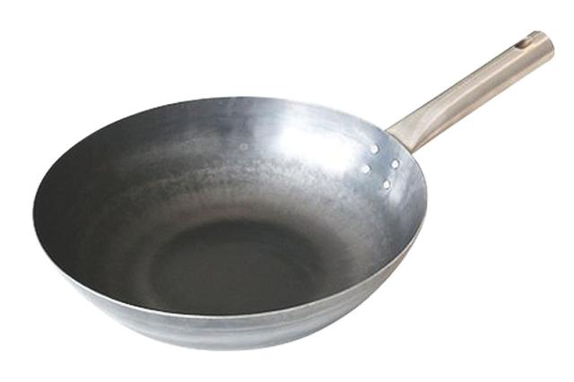 山田工業所 打出HANAKO 炒め鍋(チタンハンドル) 30cm 【北海道・沖縄・離島配送不可】
