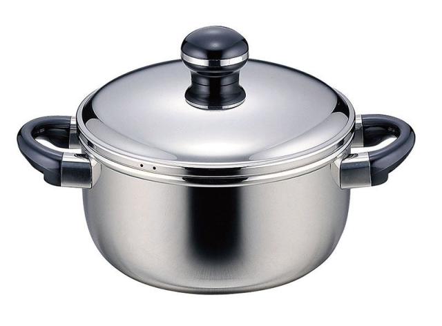 宮崎製作所 オブジェ OJ-60-1 両手鍋 ソースポット18cm&お玉の通販は 5,204円