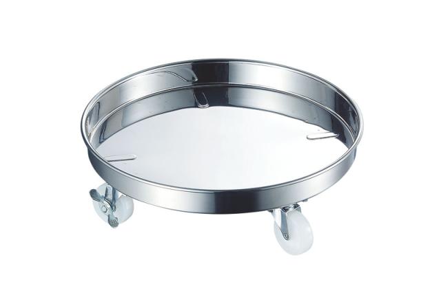 赤川器物製作所 AG 18-8寸胴鍋運搬用台車 30cm用 (キャスター:ナイロン)の通販は